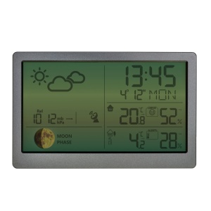 Statie meteo digitala TFA Dostmann Luna Sky 351169 Display color Lunar - Img 5