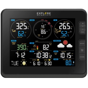 Statie Meteo Profesionist cu Wi-Fi EXPLORE SCIENTIFIC WSX3001, Display Colorat 8 Inch, 7 in 1 - Img 8