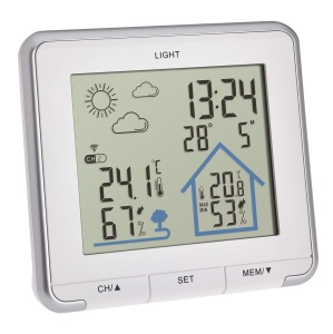 Statie Meteo TFA Dostmann Life 35.1153, Digitale, Alb