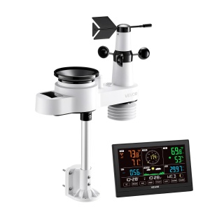 Statie meteo VEVOR YT60310 5-in-1 Display 75 inch Solara IPX6 - Img 9