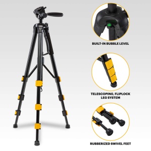 Stativ foto KODAK PhotoGear 2-in-1, 70 inch, aluminiu, usor, convertibil - Img 6