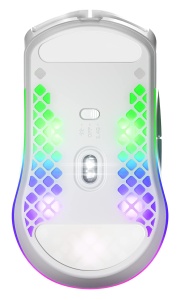 SteelSeries Aerox 3 Wireless Gaming Mouse RGB 18000 DPI Snow - Img 7