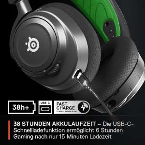 SteelSeries Arctis Nova 7X Wireless Gaming Headset 38H Autonomie Bluetooth USB-C - Img 3