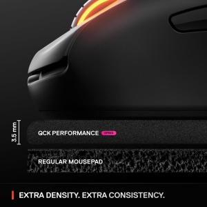 SteelSeries QcK L Performance Gaming Mousepad 42x49 cm Suprafata Ultraglata - Img 4