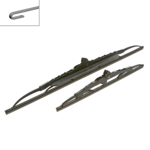 Stergatoare parbriz Bosch Twin Spoiler 535S, 530mm340mm, Set pentru Frontscheibe - Img 2