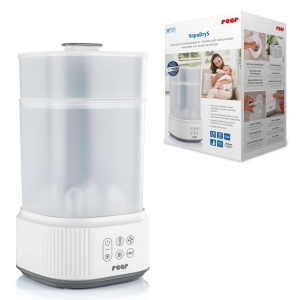 Sterilizator cu aburi reer VapoDryS pentru 5 sticle, 500W, albantracit