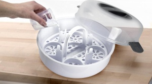 Sterilizator de Sticle Alecto BW-04, Capacitate 4 Sticle, BPA-Free, Alb - Img 7