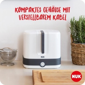 Sterilizator de sticle NUK Vario Express Capacitate 6 sticle Sterilizare in 6 minute - Img 6
