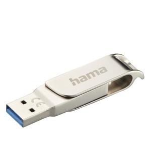 Stick USB Hama C-Rotate Pro, 256GB, USB C 3.2USB A, 100MBs, Metalic - Img 3