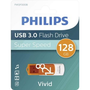 Stick USB Philips Vivid Edition 128 GB USB 30 Transfer Rapid Design Rotativ - Img 2