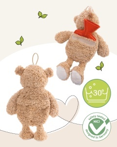 Sticla cu apa calda NICI Finni 300ml 34cm - caramel - Img 3