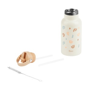 Sticla de apa izoterma Babymoov Little Explorer 350ml Ivory, cu sistem anti-picurare - Img 7