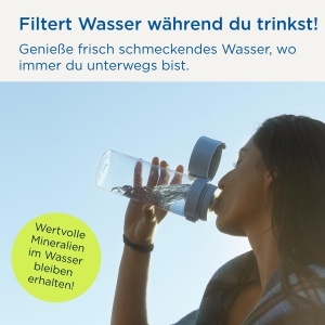 Sticla de filtrare BRITA Model Vital, 600ml, 2x MicroDisc Filtru - Img 3