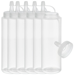 Sticla de Scurgere APS, Set de 6 bucati, 260 ml, Transparenta - Img 3