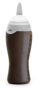 Sticla dozatoare Lacor 64457 Silicon 6 Duse 140ml Maro - Img 2