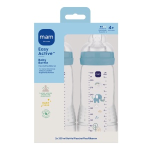 Sticla pentru bebelusi MAM Easy Active 330 ml, 4 luni, cu suzeta din silicon - Img 3