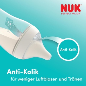 Sticla pentru bebelusi NUK Perfect Match, 260 ml, Anti-colici, Disney Winnie Puuh - Img 6