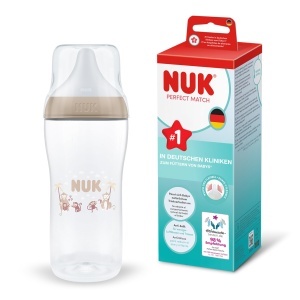 Sticla pentru bebelusi NUK Perfect Match, 360 ml, Anti-colici, cu control temperatura