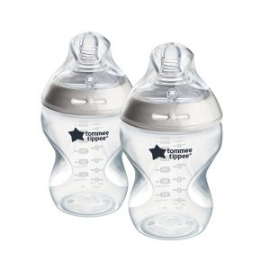 Sticla pentru bebelusi Tommee Tippee Natural Start, 2x260ml, anti-colici, sterilizare rapida