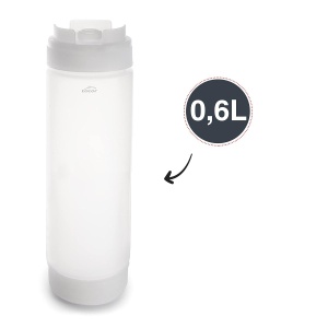 Sticla pentru sosuri Lacor 61979, capacitate 600 ml, BPA free, cu duza din silicon - Img 4
