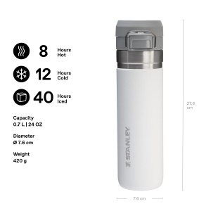 Sticla termica Stanley 1913, 0.7L, inox, izolare vacuuma - Img 2