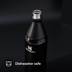 Sticla termica Stanley 1913 All Day Slim 0.6L, inox, negru, izolare 6 ore - Img 6