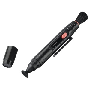 Stift de curatare Hama pentru obiective si filtre, 12,5 cm, negru