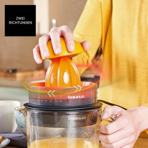 Storcator de citrice Taurus Citrus Glass, capacitate 1L, cu sistem de rotatie dubla - Img 3