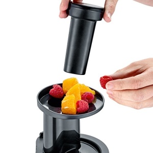 Storcator lent SEVERIN - storcator pentru suc, sorbet, inghetata, gem si multe altele, storcator electric din otel inoxidabil, usor de curatat datorita conceptului Easy-Clean, recipient de colectare de 1L, 150 wati, ES 3571 - Img 12