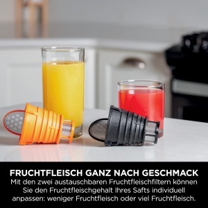 Storcator Ninja JC151EU Tehnologie Kaltpress Compact 700 ml 11 L Gri - Img 3