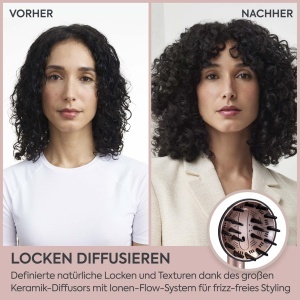 Styler BaByliss Air Wand, 4-in-1, 123 kmh, Anti-Frizz, Roz - Img 5