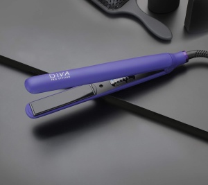 Styler Digital Diva Pro - Placi ceramice cu Macadamia si Argan, 110-235C, Violet - Img 6