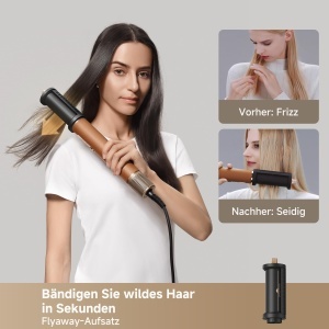 Styler multifunctional Dreame AirStyle Pro 7-in-1 uscare rapida accesorii magnetice reducere deteriorare termica - Img 3