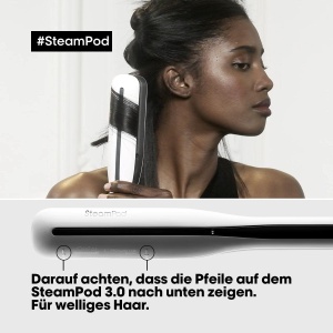 Styler profesional pentru par LOreal Professionnel Steampod 3.0, cu tehnologie de abur, 3 niveluri de temperatura - Img 6