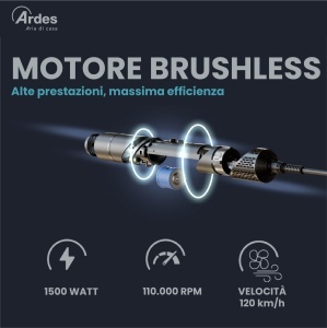 Styler si Uscator de Par ARDES ESTYLIA ARPHON03, 1500W, 110.000 RPM, 5-in-1 - Img 2