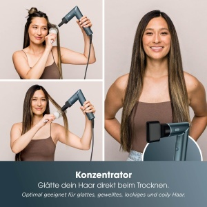Styler si uscator de par Shark FlexStyle Limited Edition Teal, 5-in-1, cu accesorii - Img 9