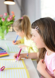 Stylou Faber-Castell Scribolino pentru dreptaci, cu varf A, culoare mure - Img 5