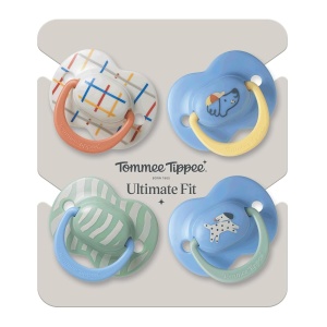 Suce pentru bebelusi Tommee Tippee Ultimate Fit, 6-18 luni, 4 bucati, silicon BPA-free - Img 2