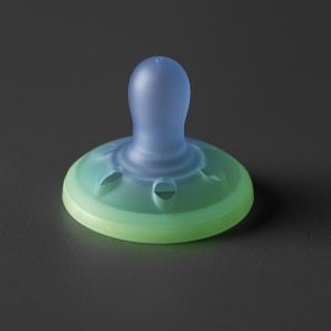 Sucea Tommee Tippee Glow-in-the-Dark, 0-6 luni, 4 bucati, silicon, design brustahnllich - Img 8