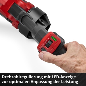Suflanta de frunze Einhell GP-LB 36270 Li E BL-Solo 36V Brushless 270 kmh - Img 9