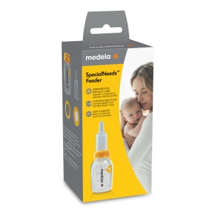 Suport de hranire Medela SpecialNeeds, 150 ml, cu ventil, pentru bebelusi cu nevoi speciale