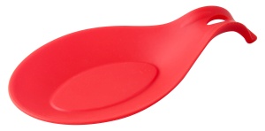 Suport linguri Fackelmann din silicon 23x115 cm rosu sau negru lavabil in masina de spalat vase - Img 3