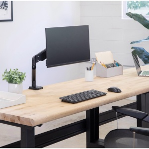 Suport Monitor Fellowes Platinum Series pentru 1 Ecran de 32 Inch, Negru, cu USB - Img 8