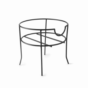 Suport pentru cani Lacor 61955, din otel, rezistent, 19,5 x 18,5 cm, mat negru