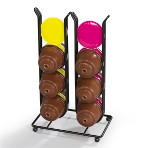 Suport pentru capsule de cafea Xavax HAMA (Dozator de capsule pentru capsule de cafea, pana la 16 capsule, Dolce Gusto si Nespresso Vertuo, din otel) Negru mat - Img 9