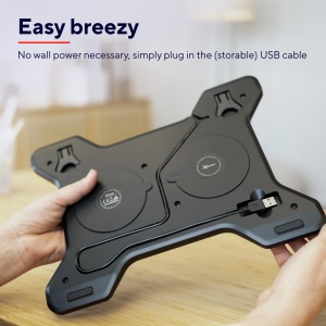 Suport pentru notebook Trust Xstream Breeze 40,6 cm (16") cu ventilator negru - Img 4