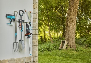 Suport pentru unelte Gardena Geratehalter Plus, 78 cm, capacitate 60 kg, extensibil - Img 5