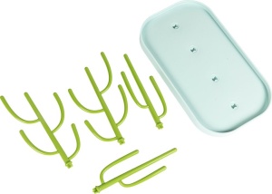 Suport pentru uscare sticle Tataway Compact cu baza antiderapanta si design compact - Img 6