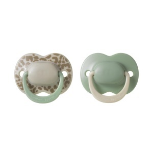 Suport suzeta Tommee Tippee Ultimate Fit, 6-18 luni, 2 bucati, design natural