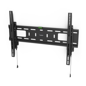 Suport TV de perete Hama, rigid, cu protectie antifurt (suport TV de perete 37-90 inch, VESA 100x100 pana la VESA 600x400, pana la 50kg, ideal pentru spatii publice, cu dibluri Fischer) negru - Img 8